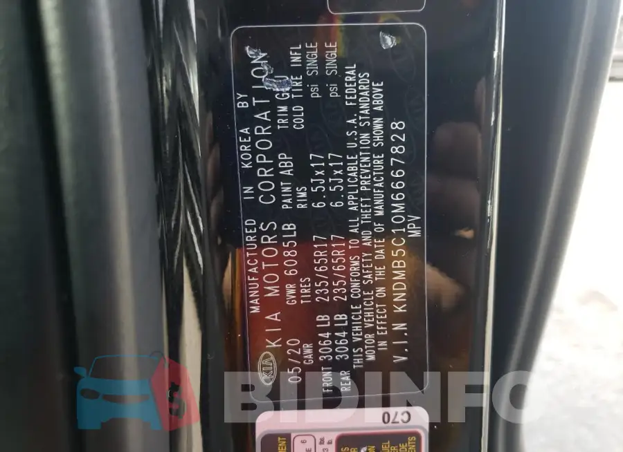 KNDMB5C10M6667828 Photo# 13
