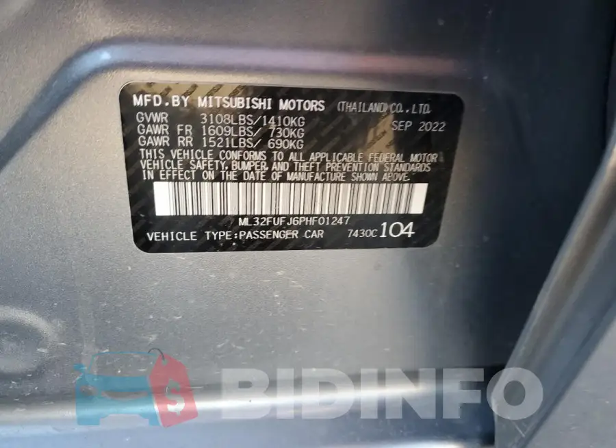 ML32FUFJ6PHF01247 Photo# 12