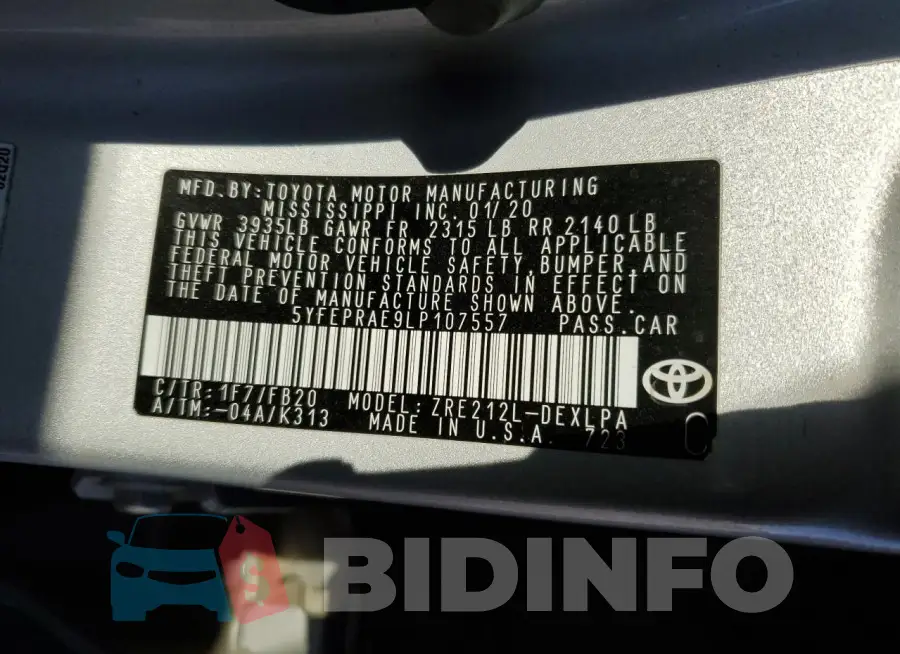 5YFEPRAE9LP107557 Photo# 12