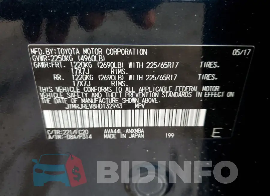 JTMRJREV8HD132943 Photo# 13