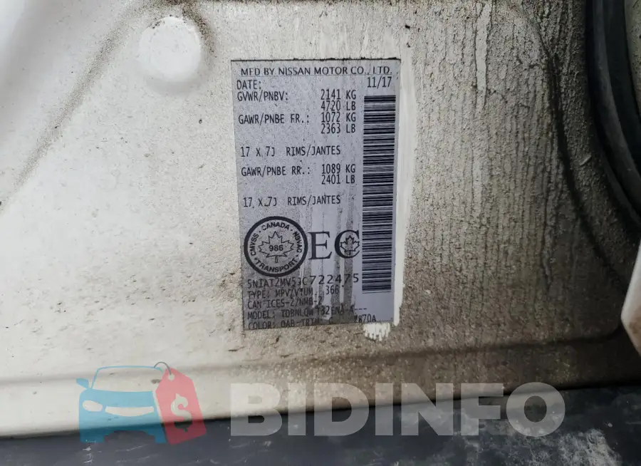 5N1AT2MV5JC722475 Photo# 14