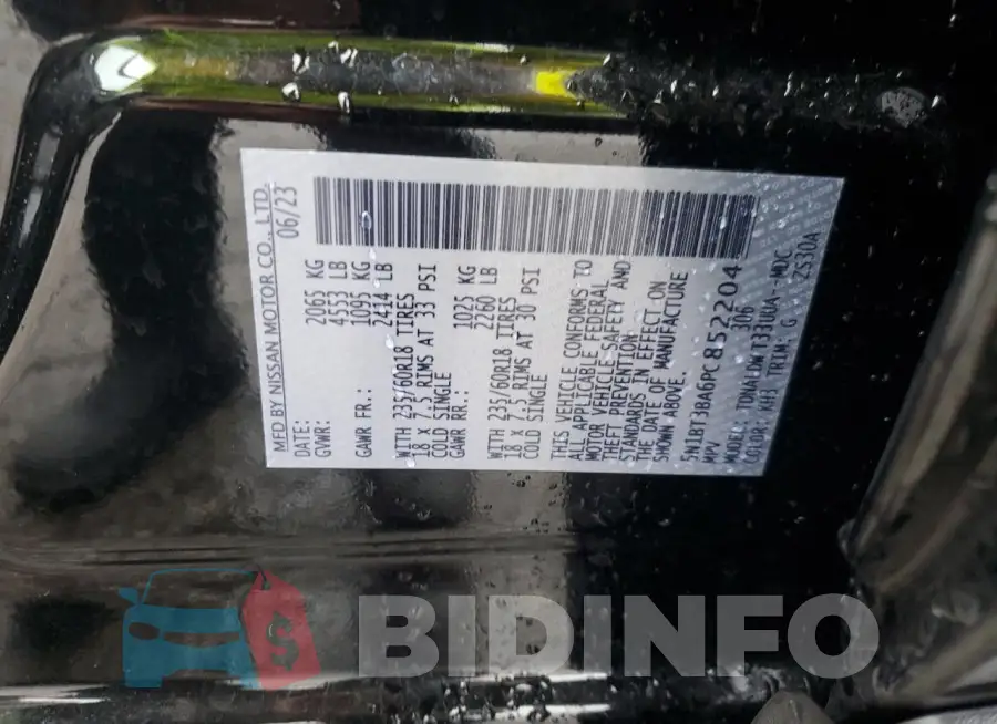 5N1BT3BA6PC852204 Photo# 14