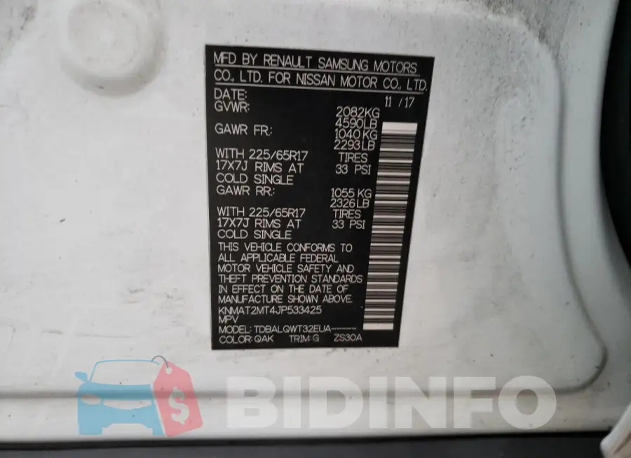 KNMAT2MT4JP533425 Photo# 13