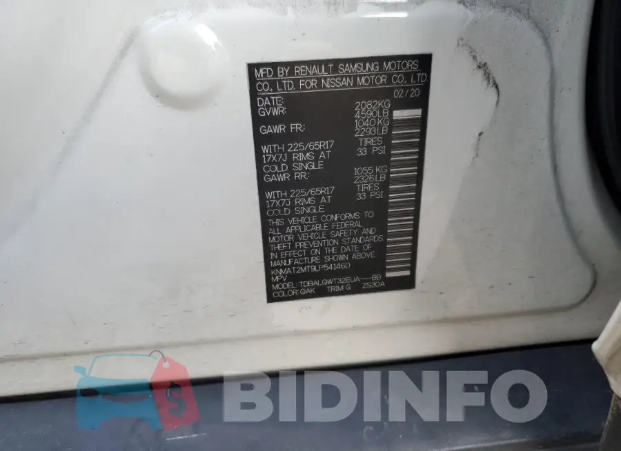 KNMAT2MT9LP541460 Photo# 13