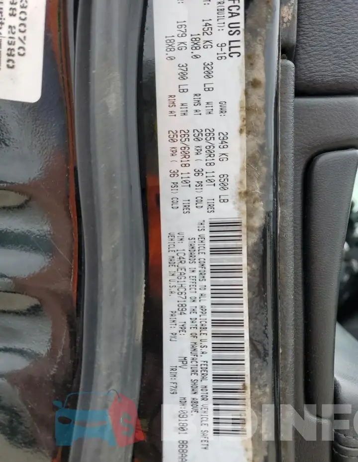1C4RJEAG1HC671894 Photo# 14