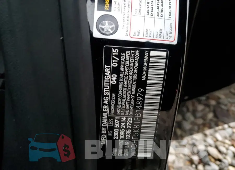 WDDHF5KB1FB148979 Photo# 12