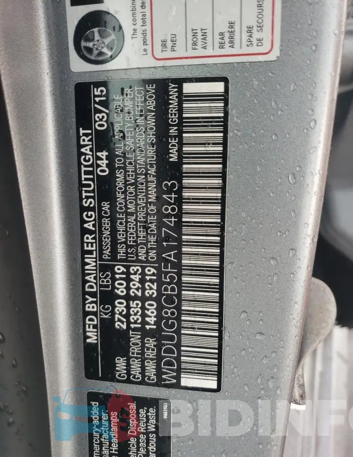 WDDUG8CB5FA174843 Photo# 12