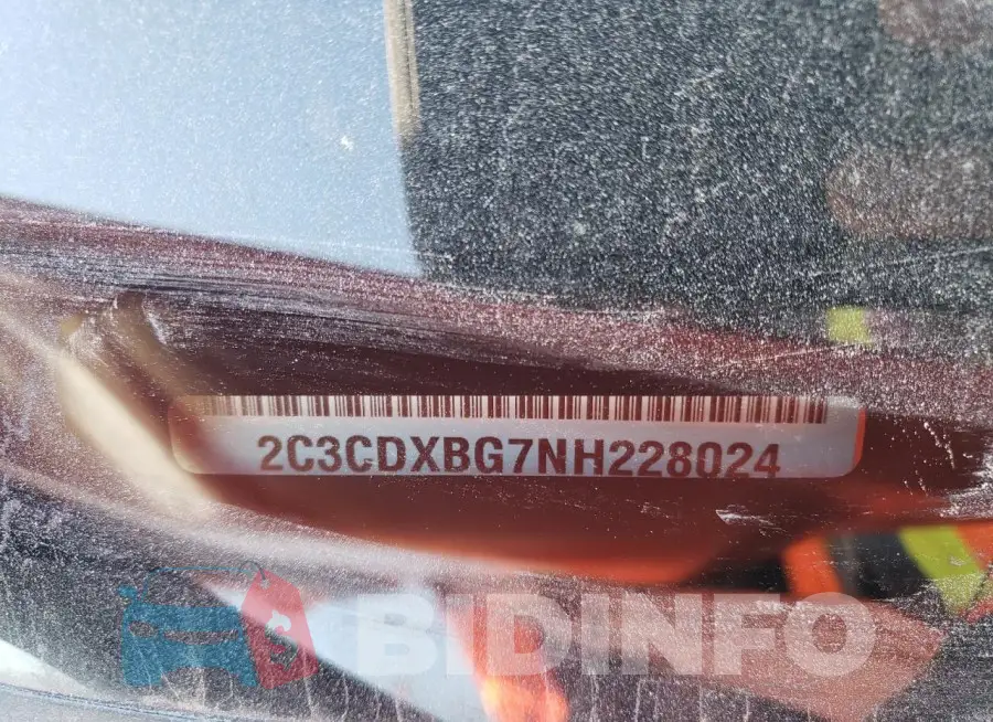 2C3CDXBG7NH228024 Photo# 12