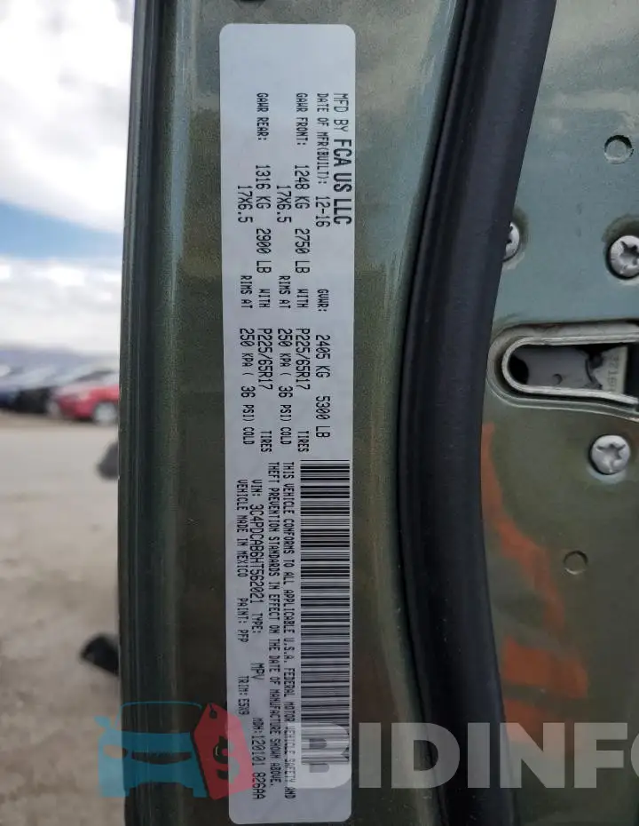 3C4PDCAB6HT562021 Photo# 12