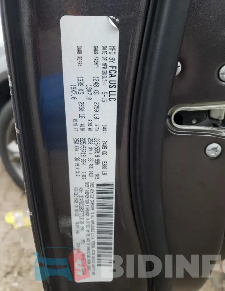 3C4PDCGBXFT713138 Photo# 13