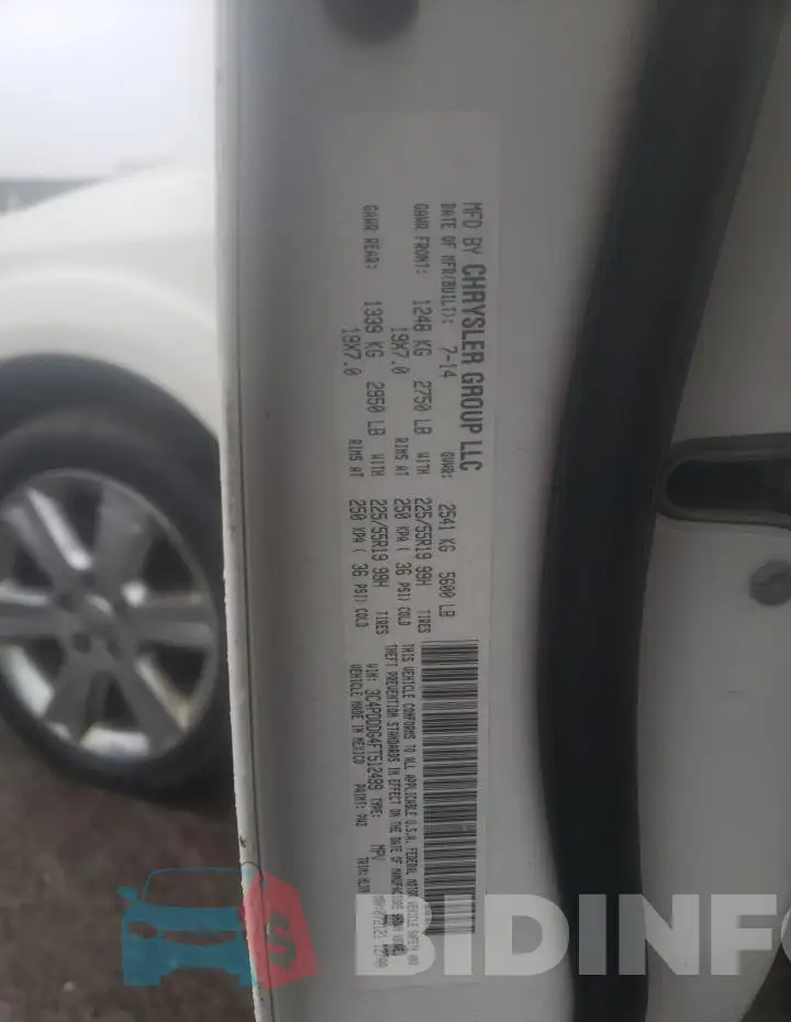 3C4PDDDG4FT512499 Photo# 13