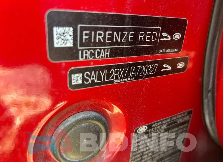 SALYL2RX7JA728327 Photo# 10