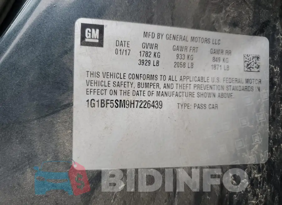 1G1BF5SM9H7226439 Photo# 12