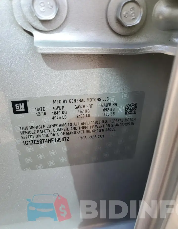 1G1ZE5ST4HF199472 Photo# 12