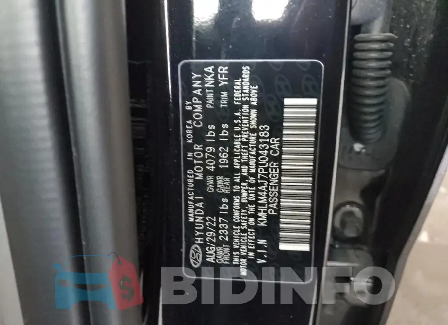 KMHLM4AJ7PU043183 Photo# 12