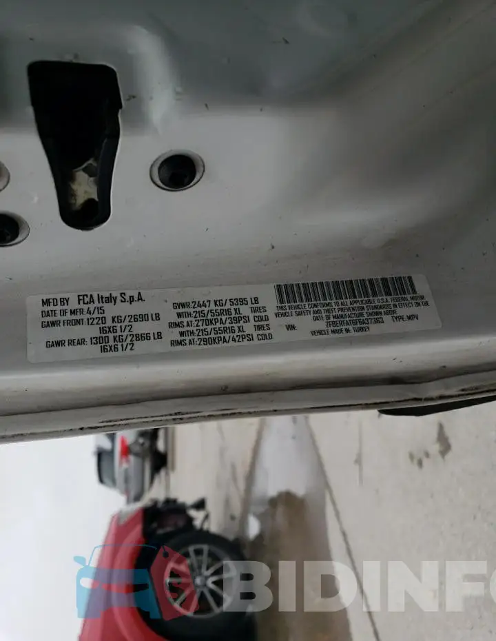 ZFBERFAT6F6A37363 Photo# 14