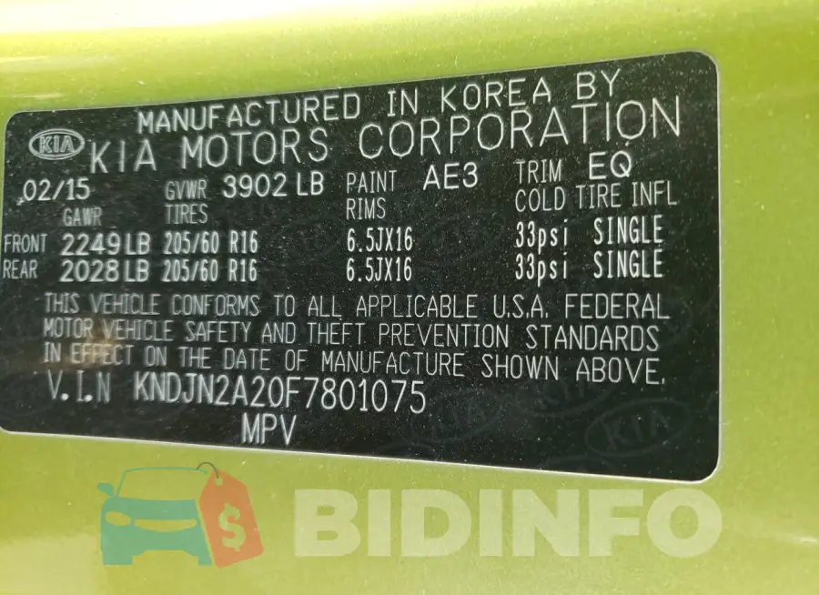KNDJN2A20F7801075 Photo# 13