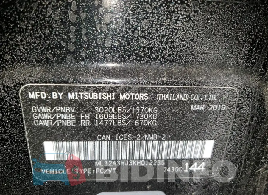 ML32A3HJ3KH012235 Photo# 12