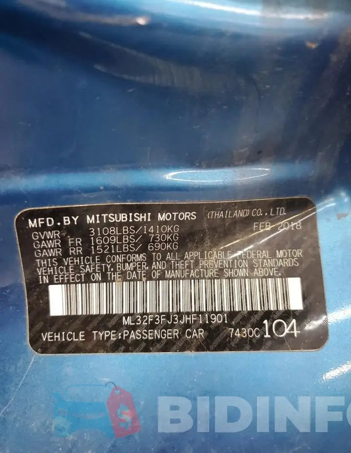 ML32F3FJ3JHF11901 Photo# 12