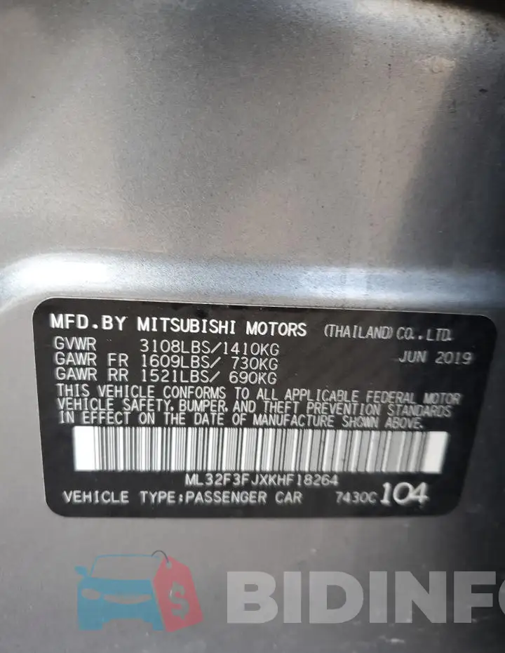 ML32F3FJXKHF18264 Photo# 12