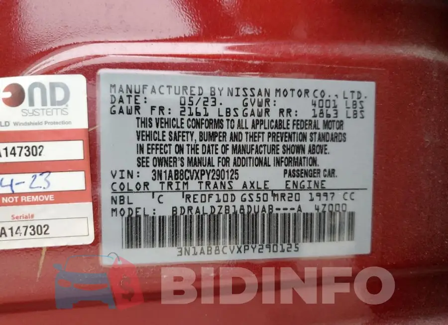 3N1AB8CVXPY290125 Photo# 13