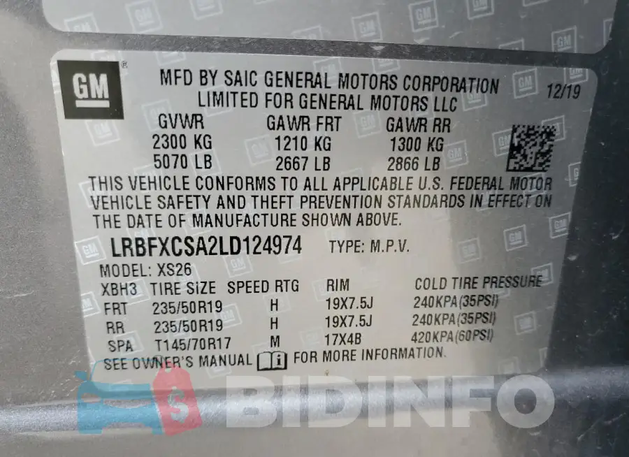 LRBFXCSA2LD124974 Photo# 12