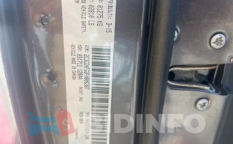 2C3CDXFG3FH806387 Photo# 10