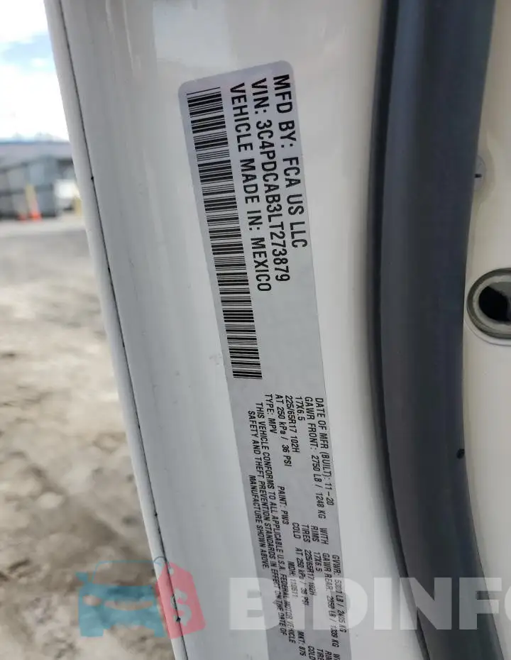 3C4PDCAB3LT273879 Photo# 12