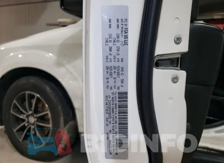 3C4PDCAB7HT587672 Photo# 13