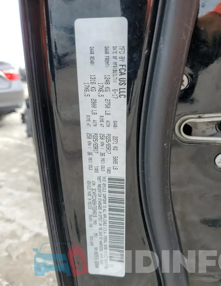 3C4PDCAB9HT694819 Photo# 14