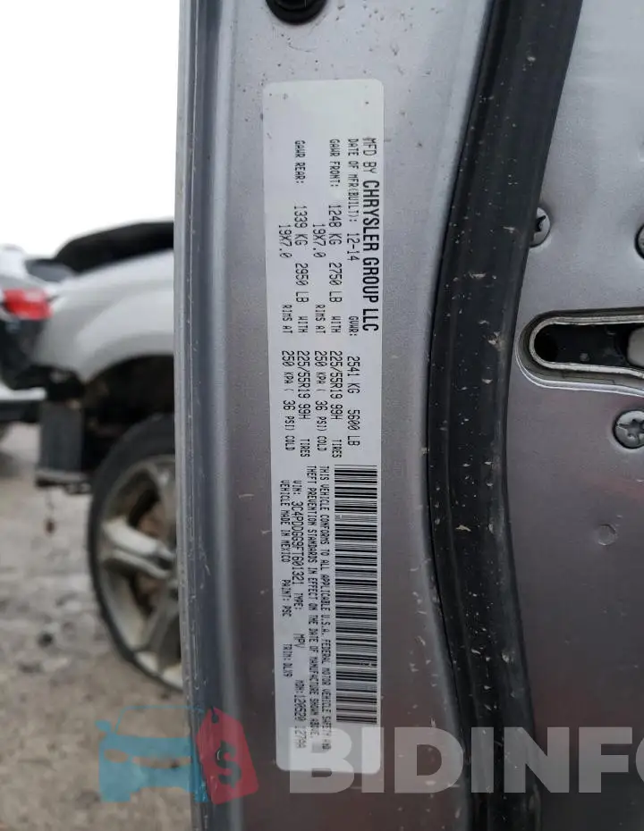 3C4PDDGG9FT601321 Photo# 13