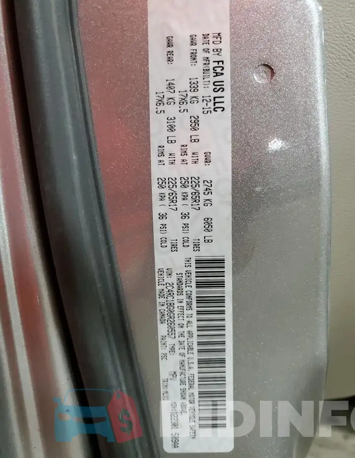2C4RC1BG0GR260557 Photo# 14