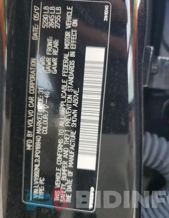 LVY992ML2JP018840 Photo# 12