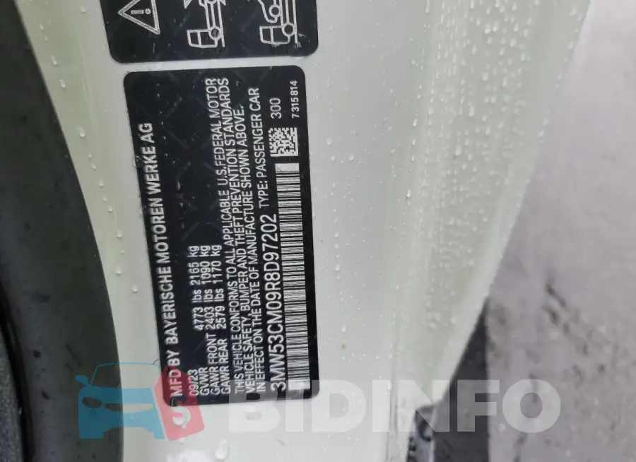 3MW53CM09R8D97202 Photo# 12