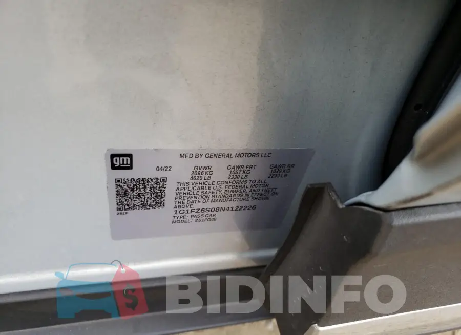 1G1FZ6S08N4122226 Photo# 12
