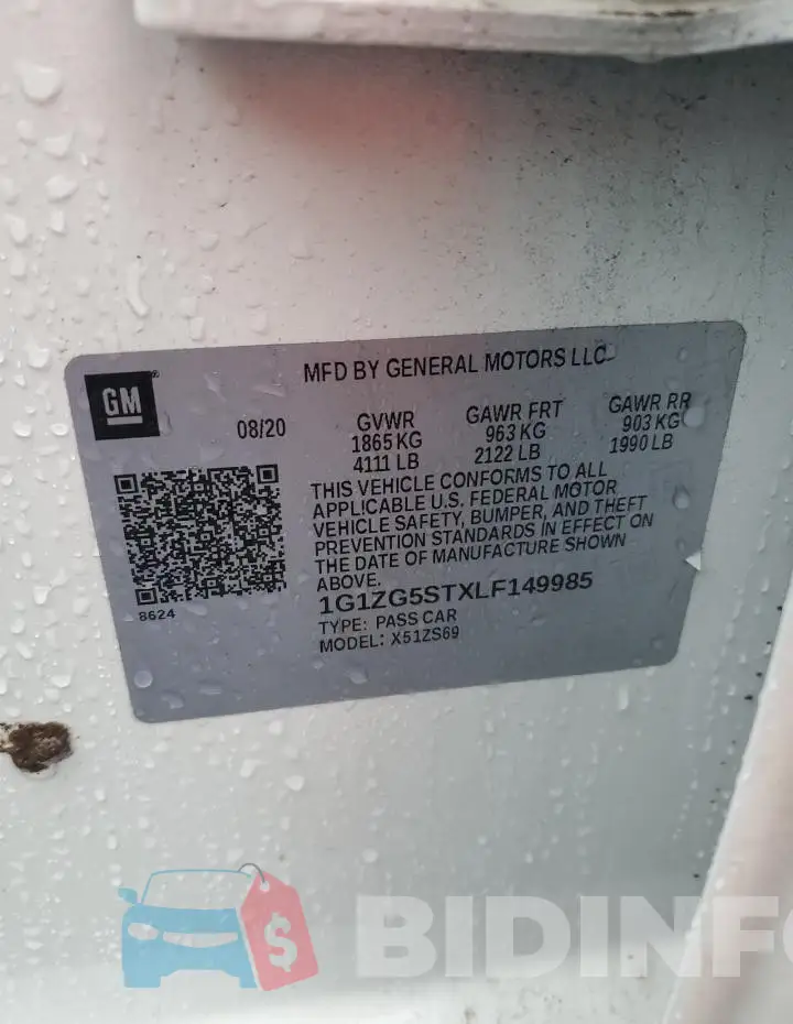 1G1ZG5STXLF149985 Photo# 13