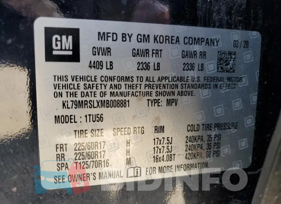 KL79MRSLXMB008881 Photo# 12
