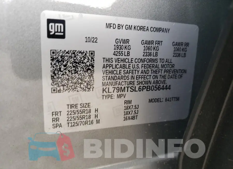 KL79MTSL6PB056444 Photo# 14