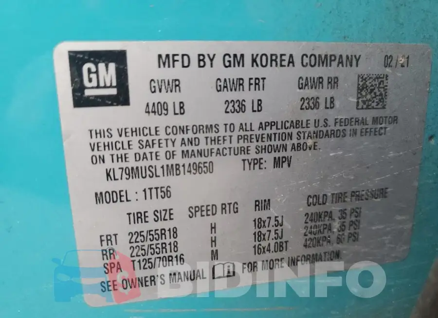 KL79MUSL1MB149650 Photo# 12
