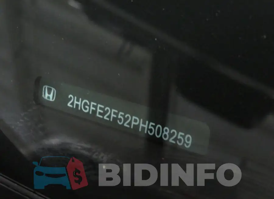 2HGFE2F52PH508259 Photo# 8