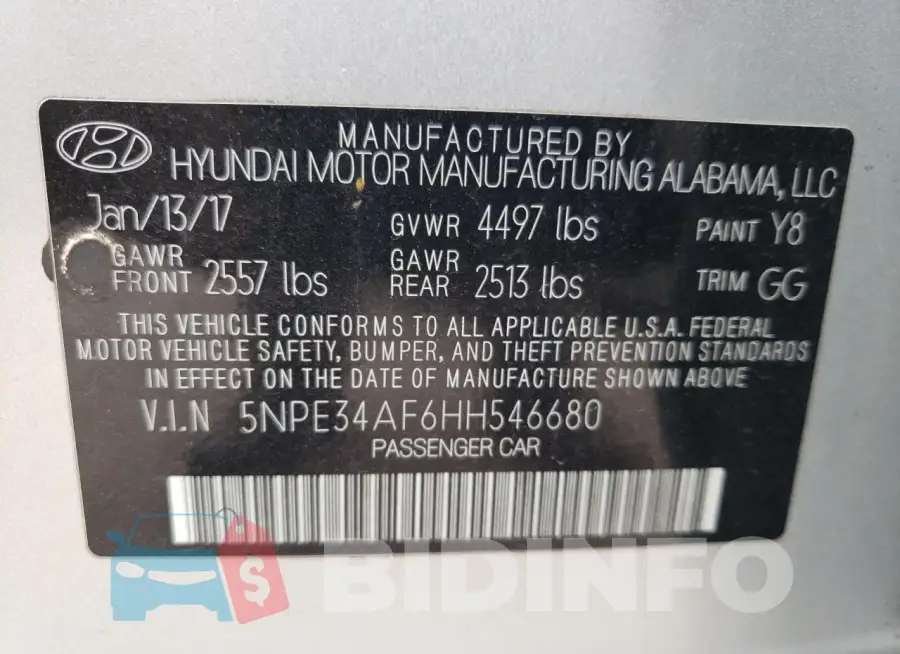 5NPE34AF6HH546680 Photo# 12