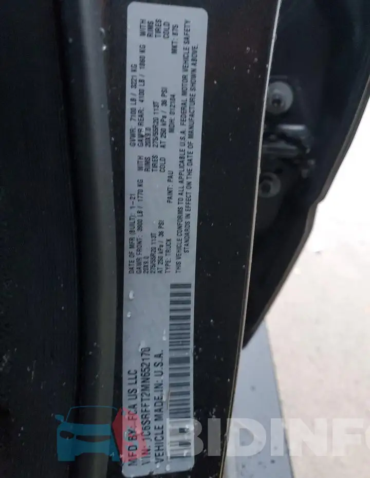 1C6SRFFT2MN652170 Photo# 12