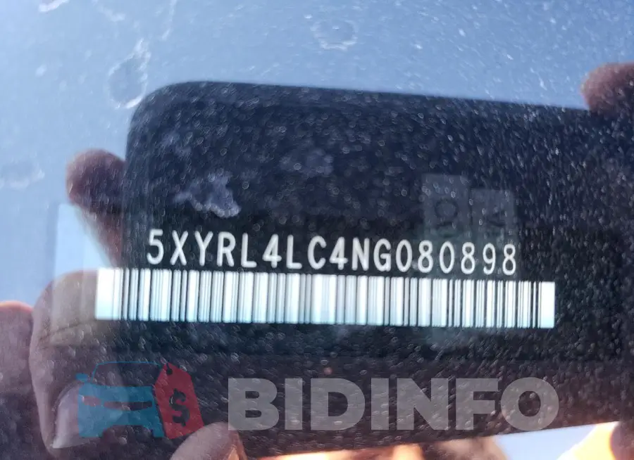 5XYRL4LC4NG080898 Photo# 12