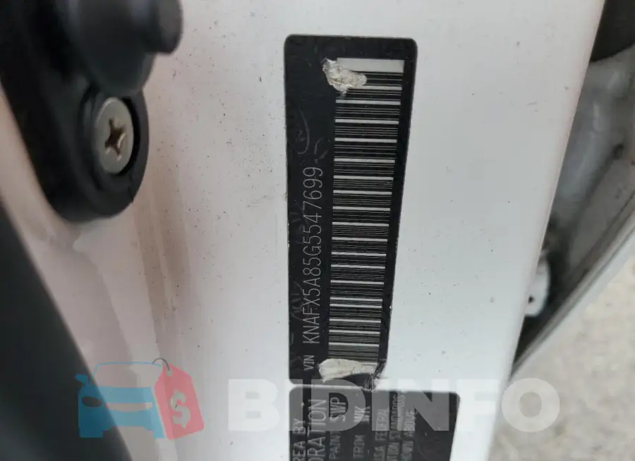 KNAFX5A85G5547699 Photo# 12