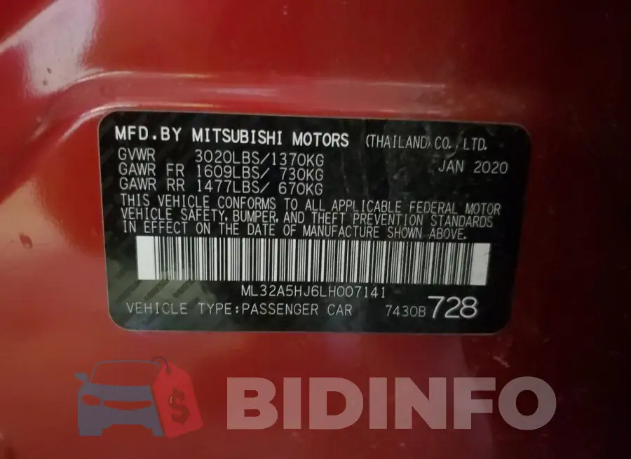 ML32A5HJ6LH007141 Photo# 12