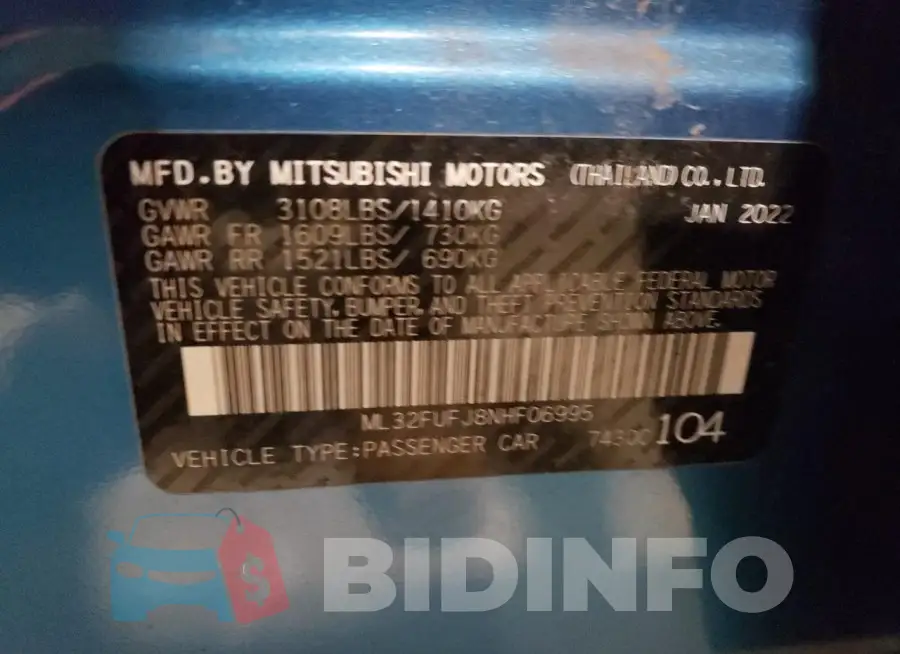 ML32FUFJ8NHF06995 Photo# 12