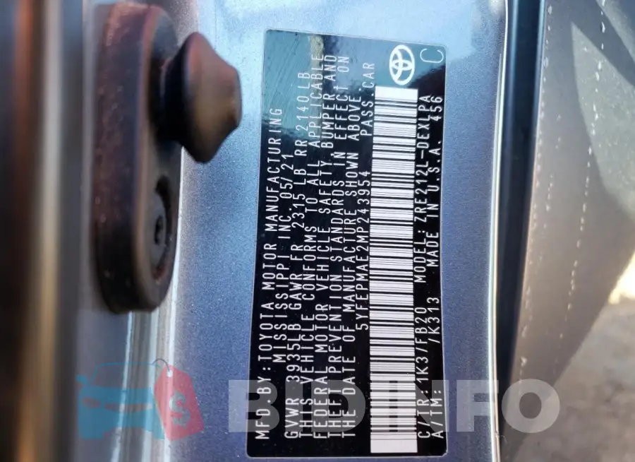 5YFEPMAE2MP243954 Photo# 12