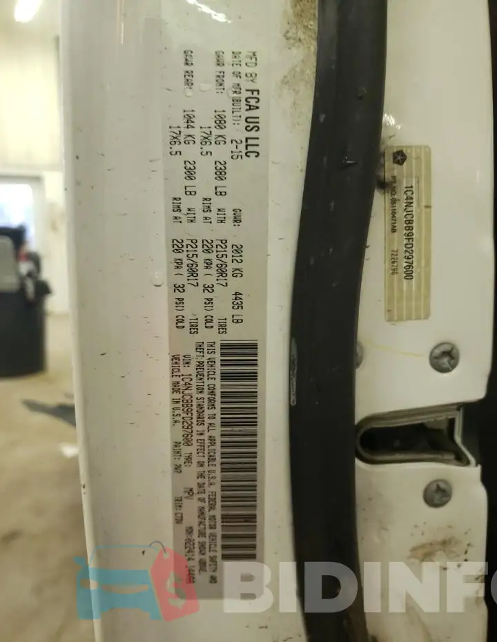 1C4NJCBB9FD297600 Photo# 12