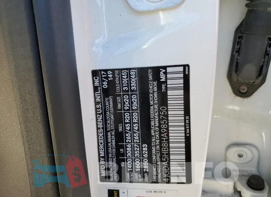 4JGDA5HB8HA985750 Photo# 12