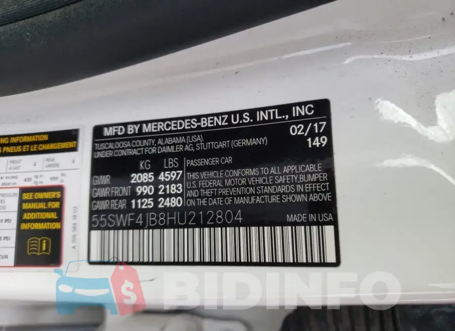55SWF4JB8HU212804 Photo# 12
